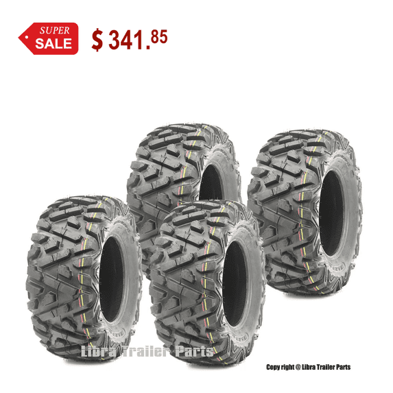 Set of 4 WANDA UTV ATV tires 23x11-10 23X11X10 6PR Bighorn Style