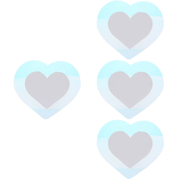 Set of 4 Wall Living Room Display Wedding Decor Love Acrylic Mirror