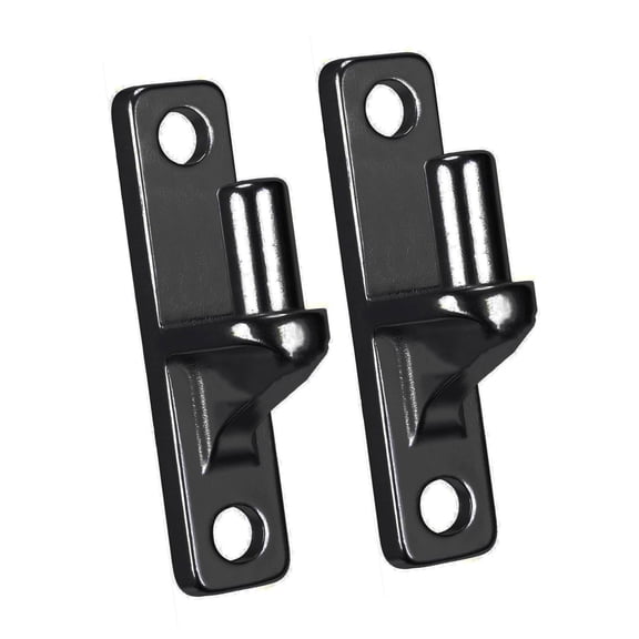 Set of 4 Wall Mount Gate Hinges Construction for Outdoor Fence Door Portable Sturdy Design with 5/8Inch Hinges Pin
