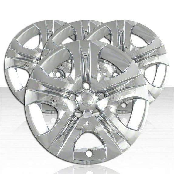 Set of 4 Wheel Covers for 2013-2016 Toyota Rav4 5 Spoke 17 inch - Chrome