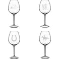 thumbnail image 1 of Set of 4 Wine Glass Gift Cowboy Collection (20 oz Jumbo), 1 of 1