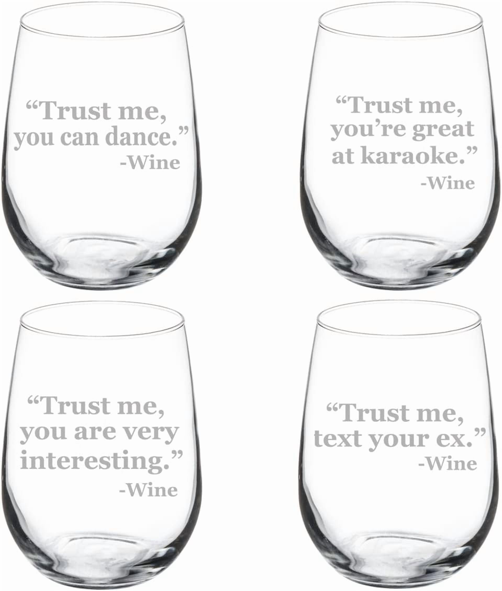 wine glasses cool Stemmed Wine Glasses