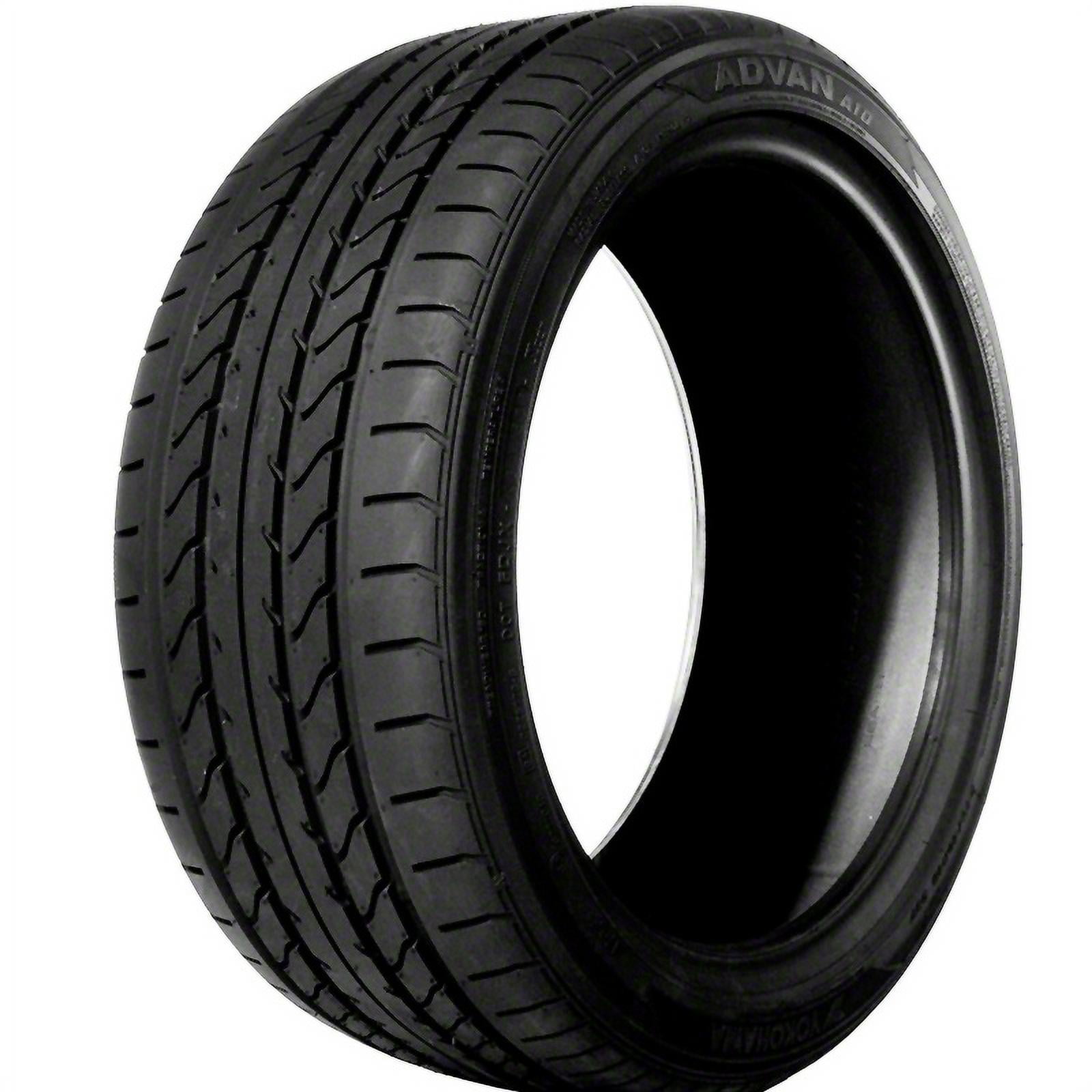 Set of 4 Yokohama ADVAN A10F 245/40R18 93Y Tires Fits: 2002-10 Lexus SC430 Base, 2005-13 Chevrolet Corvette Base