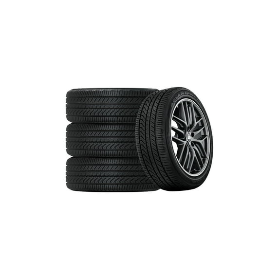 Set of 4 Yokohama Advan Sport A/S Plus 215/55R17 94W Tires