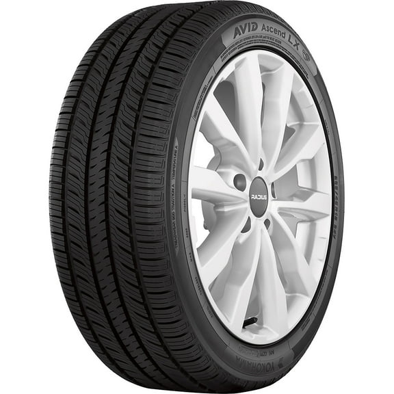 Set of 4 Yokohama Avid Ascend LX 225/60R17 99H Tires Fits: 2018-23 Subaru Crosstrek Convenience, 2019-21 Subaru Forester Convenience