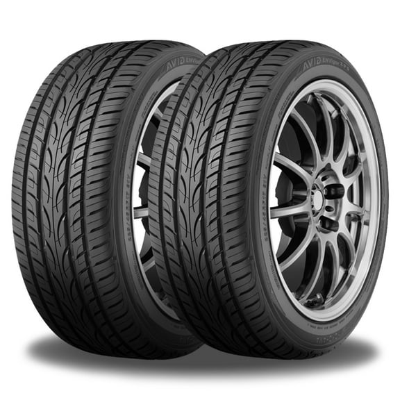 Set of 4 Yokohama Avid Envigor ZPS 195/55R16 87V Tires 110132194 / 195/55/16 / 1955516 Fits: 2007-09 Toyota Prius Touring, 2005-06 Toyota Corolla XRS