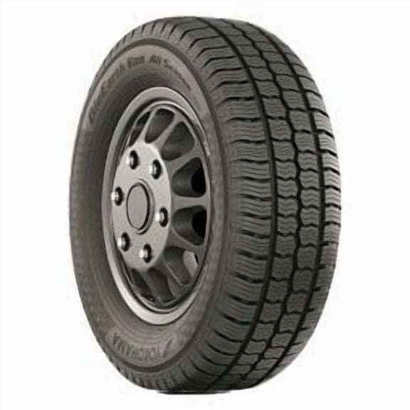 Set of 4 Yokohama BluEarth-Van All Season RY61 225/75R16C 10-Ply 121R Tires 2257516 225 75 16
