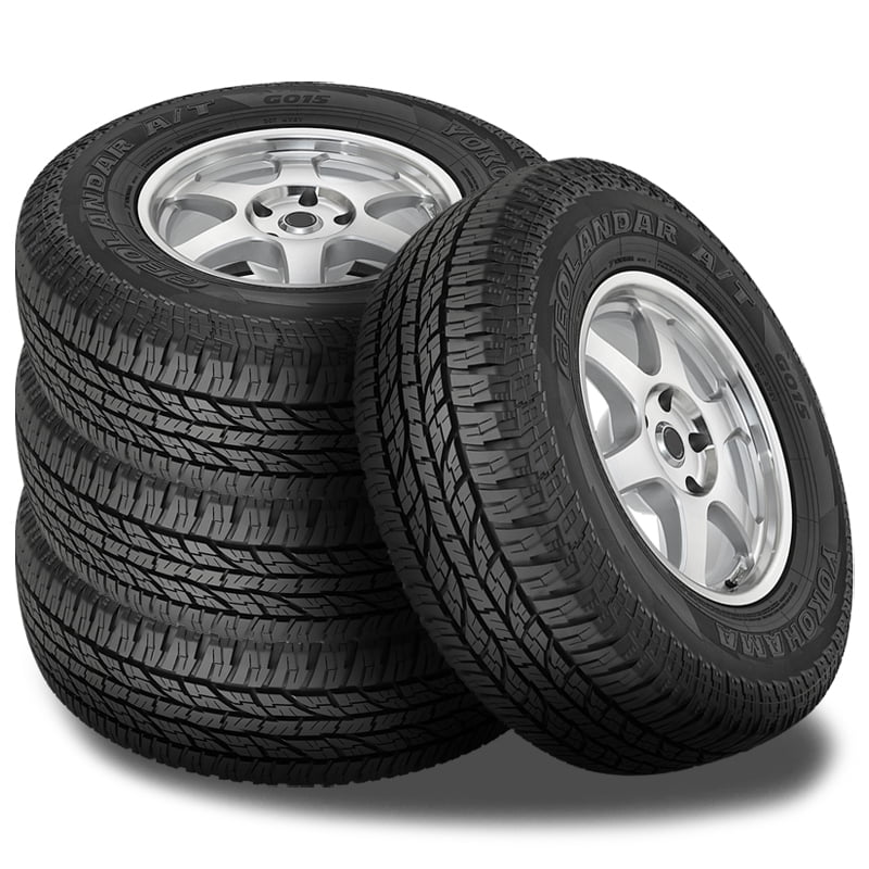 Yokohama Geolandar A/T G015 235/60R18 107H Tires Set of 4 for 2017-22 ...
