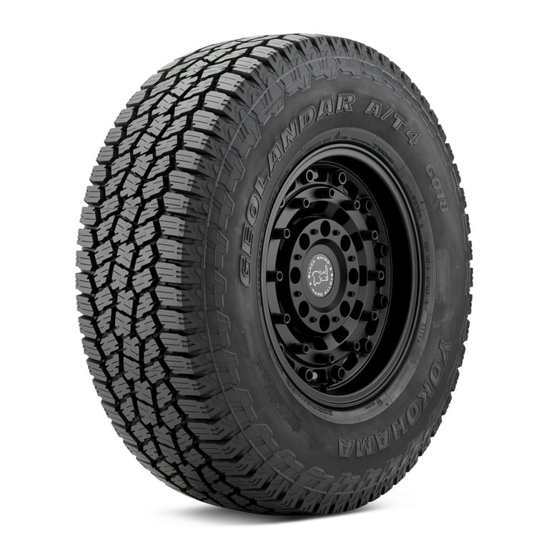 Set of 4 Yokohama Geolandar A/T4 LT295/65R20 10-Ply 129S Tires