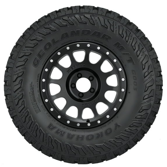 Set of 4 Yokohama Geolandar M/T G003 LT33X12.50R18 118Q E Tires