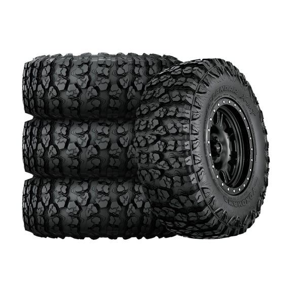 Set of 4 Yokohama Geolandar X-MT LT37X13.50R18 124Q D Tires