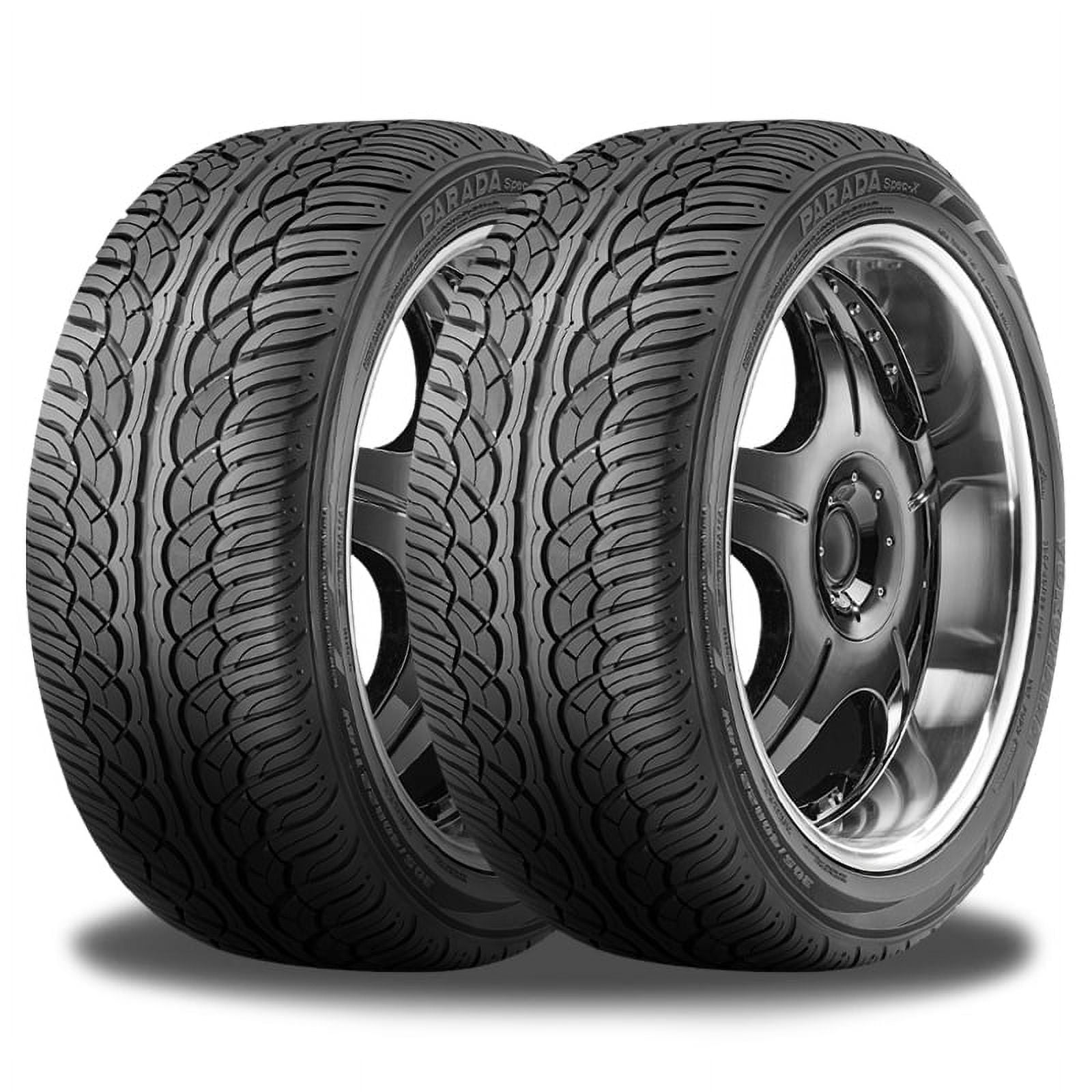 Set of 4 Yokohama Parada Spec-X 295/45R20 114V Tires 110100227 / 295/45 ...
