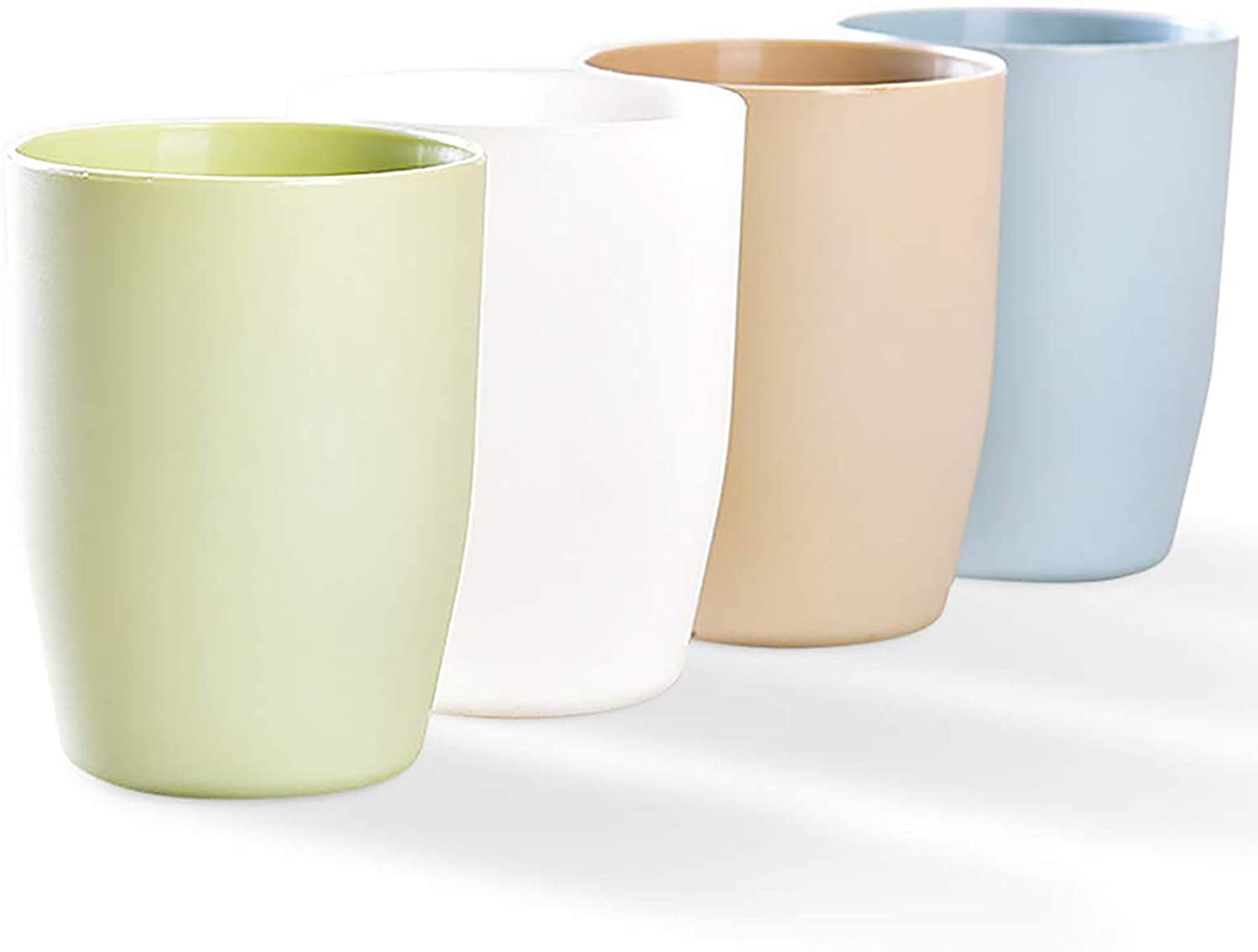 Set of 4 plastic cups for bathroom Water Cup, Bathroom Wash Cup, Multifunctional Household Mouthwash Cup