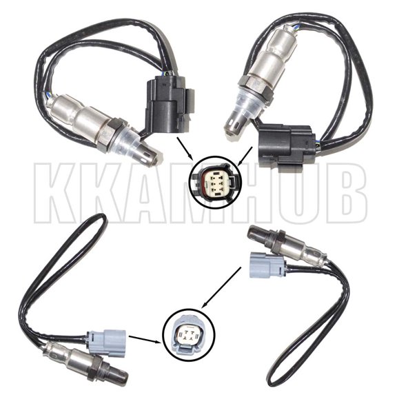 Set of 4PCS Upstream+Downstream Oxygen Sensor For FORD E-350 2016-2018