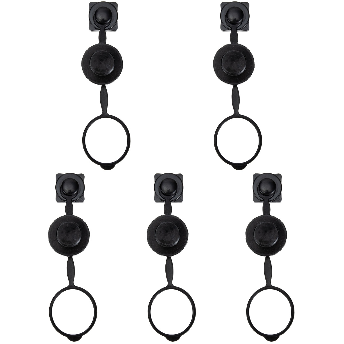 Set of 5 Air Bed Valve Cover Kayak Replacement Valves Lid Caps Portable