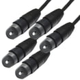 thumbnail image 1 of Set of 5 Black Contemporary RayNet Cable Pullers 1", 1 of 2