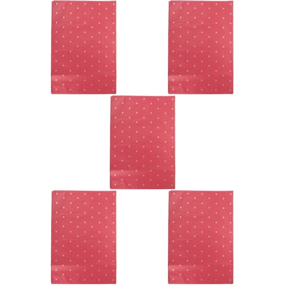 WRISTBIQUE Red Floral Packaging Paper, Ideal for Graduation and Wedding Bouquets