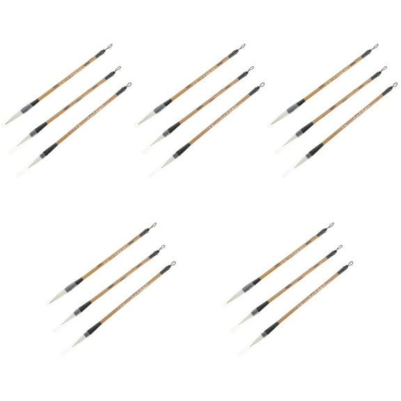 Set of Ink Brush Pens for and Chinese Writing, Smooth , Ideal for Art and Craft Projects