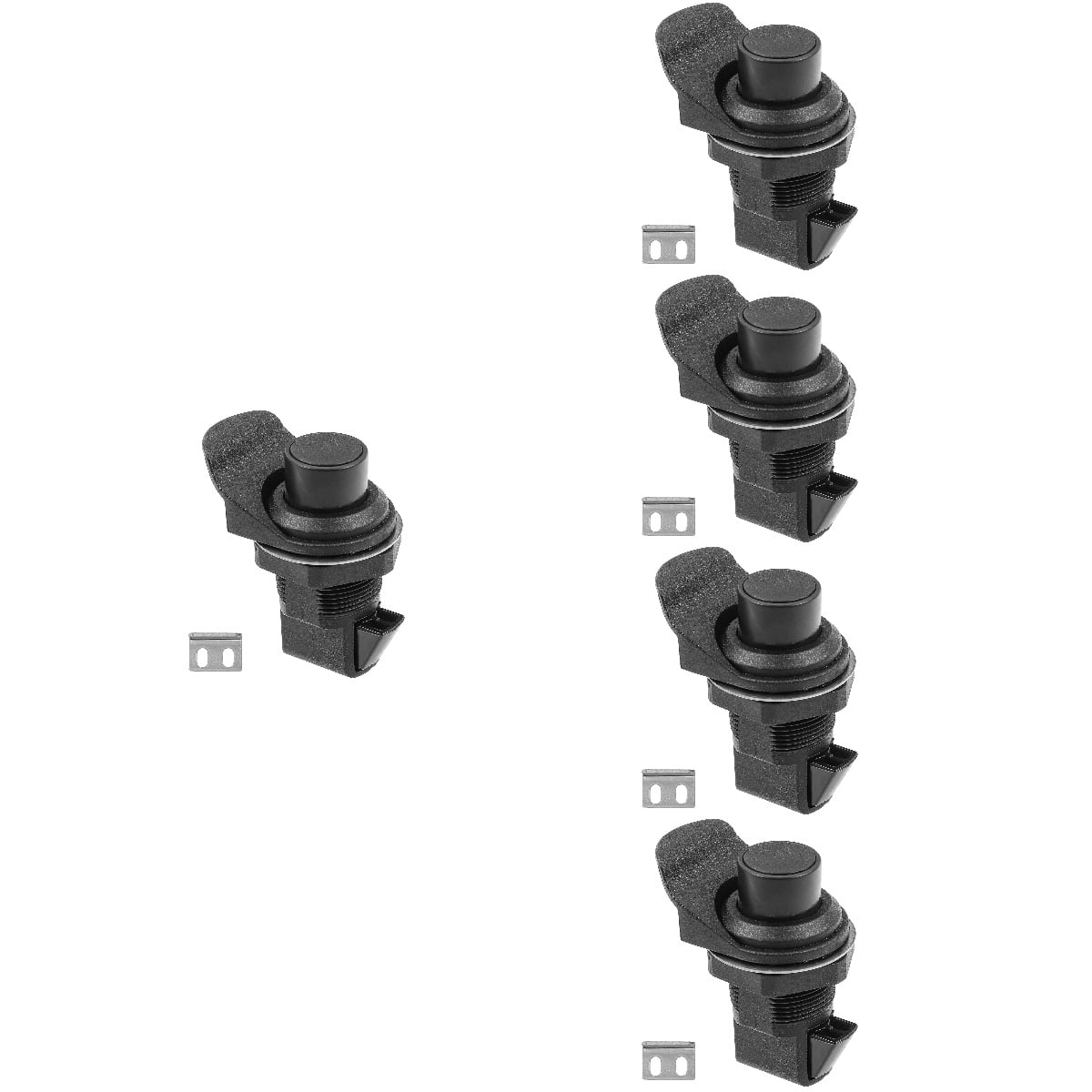 Set of 5 Cage Push Lock Latch Door Button Baby - Walmart.com