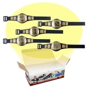 Set of 5 Championship Belts For WWE Wrestling Action Figures