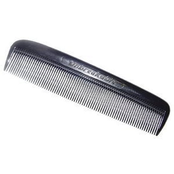 Set of 5 Clipper-mate Pocket Combs 5" All Fine Teeth Made in U.S.A