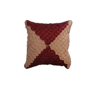 Set of 5 Coffee and Brown Colored Cushion Cover