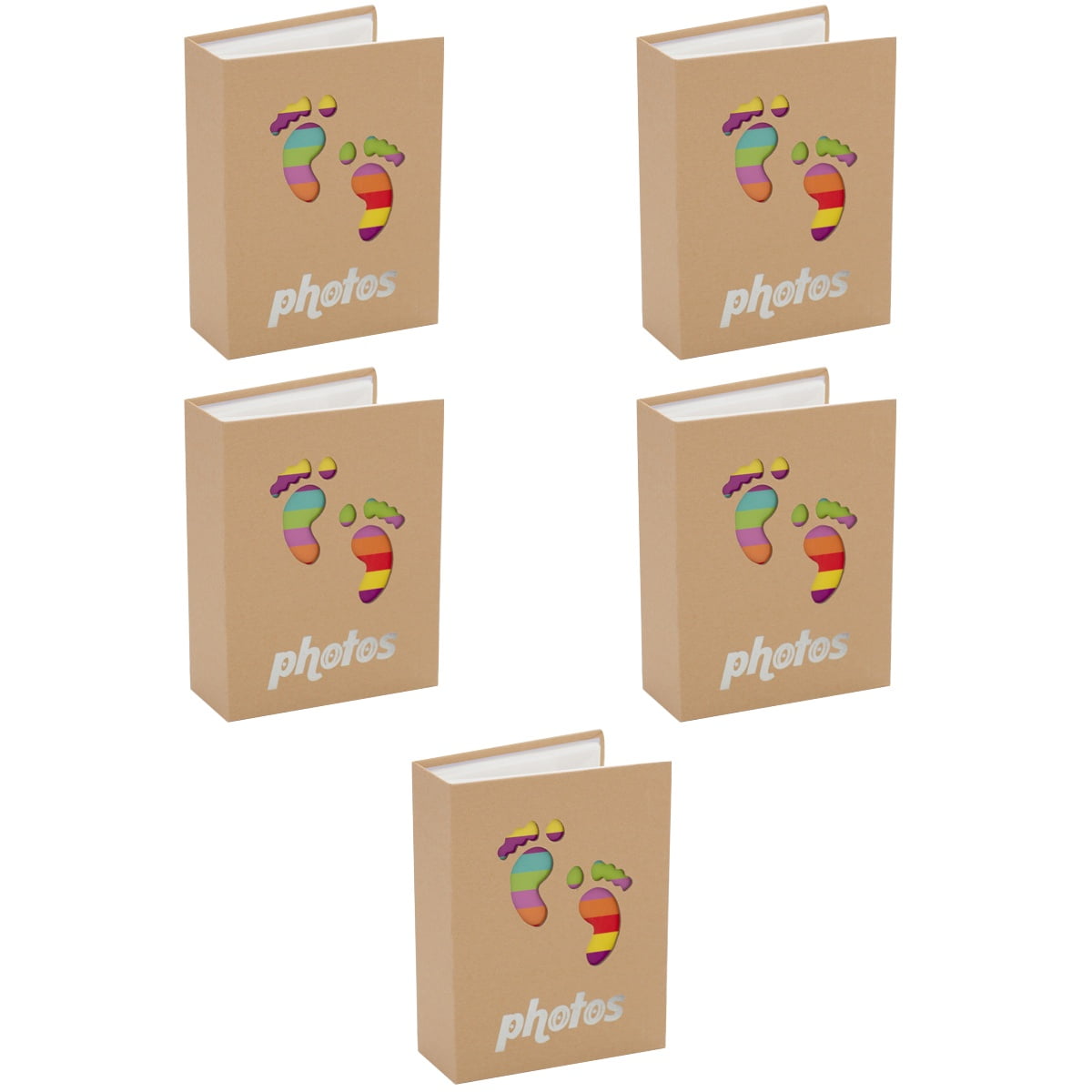 Set of 5 Color Album Book Registry for Baby Items Picture Photo Child