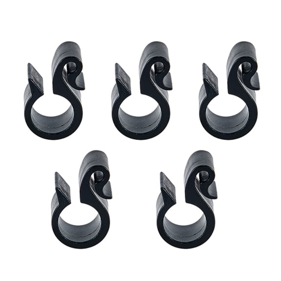 Set of 5 Drip Systems Tube Support Brackets Weather Resistant Fastening Clips Hook For Irrigation Equipment Maintenance