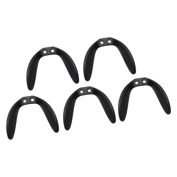 Set of 5 Easy Installation Universally Nose Pads Ergonomic Design Texture Suitable for Most Cycling Goggles