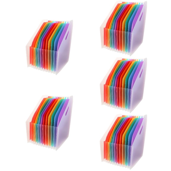 WRISTBIQUE Portable Document Organizer Stylish and for Office Home 5Pcs