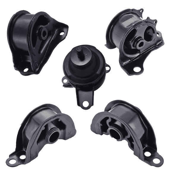 Set of 5 ISA Engine Motor Mounts Compatible with 1997-2001 Honda CR-V 2.0L l4 A6502, A6585, A6520, A6506, A6526