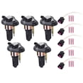 thumbnail image 1 of Set of 5 ISA Ignition Coil & 5 Ignition Coil Connectors for Chevrolet 2002-2006 Colorado Trailblazer GMC 2002-2006 Canyon Replacement For UF303,S953, 1 of 5