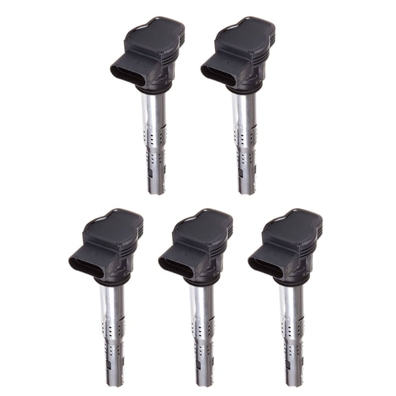 ISA Ignition Coils for 2012-2017 Volkswagen Passat 2.5L L5 Replacement for UF575 C1627 Set of 5