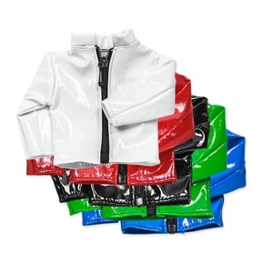 Set of 5 Jackets With Collar for Wrestling Action Figures