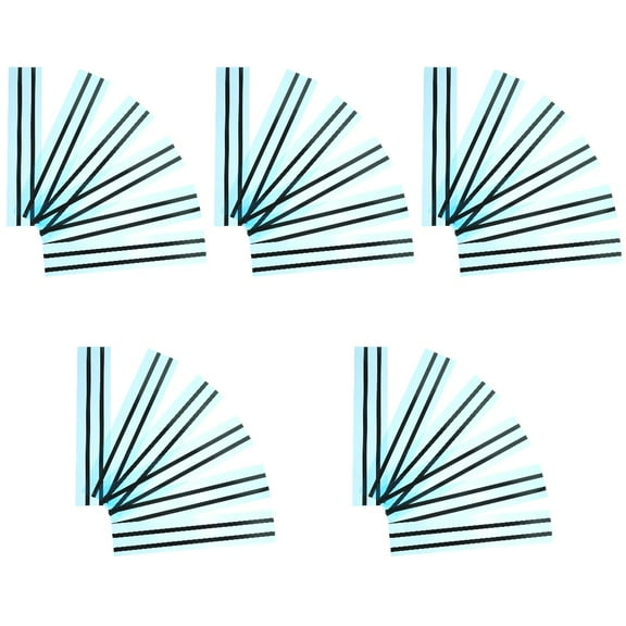 Set of 5 Lcd Touch Screen Repair Tape Phone Tablets Battery Removal Tapes Easy Peal off Black