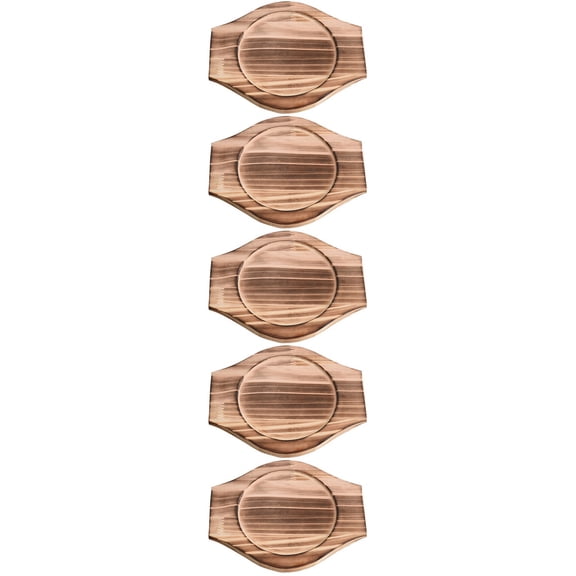 Set of 5 Meal Prep Container Stone Bowl Mat Cold Pot Mat 21.40X17.40X1.60CM