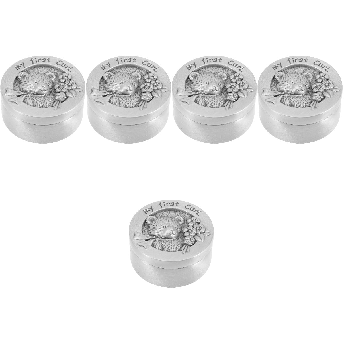Set of 5 Newborn Tooth Storage Case Lanugo Collection Box Men and Women ...