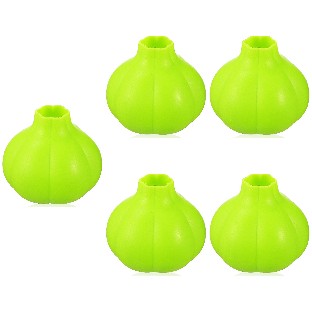 Set of 5 Peeler Rollers Garlic Crusher Garlic Skin Tool Garlic Squeezer