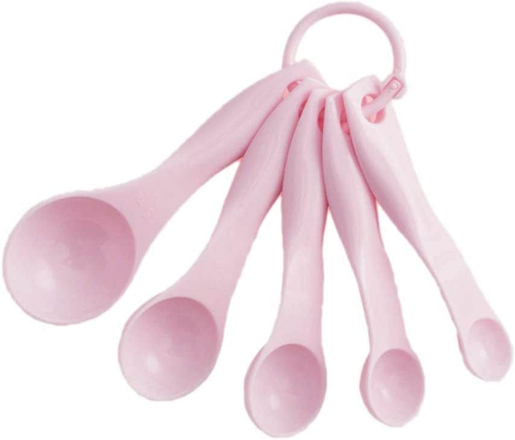 RUITASA Cherry Measuring Spoons, 2PCS Plastic Cute Measuring