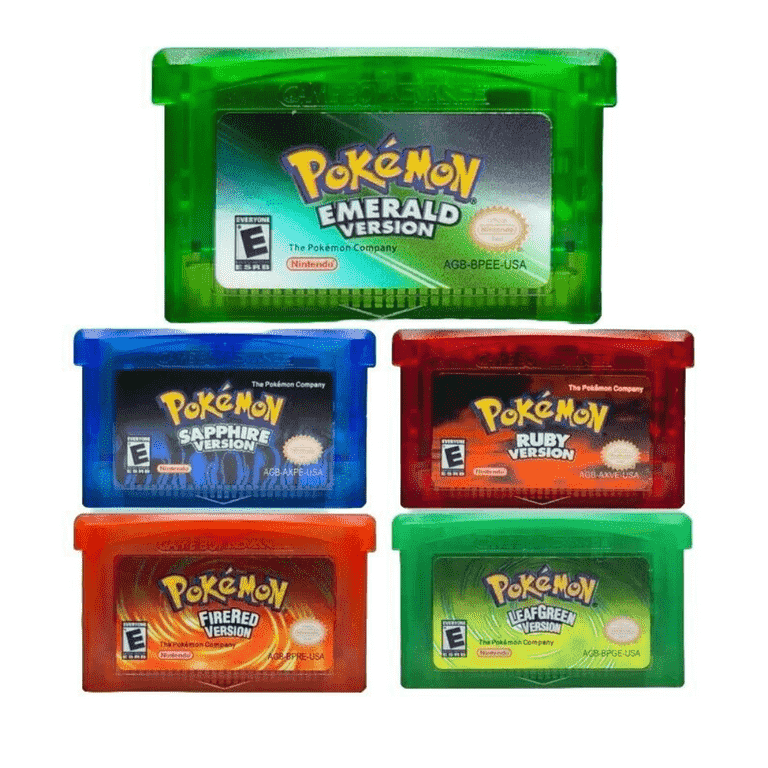 Emerald Gameboy Advance Sp Game Cartridges Pokemon Emerald Gameboy
