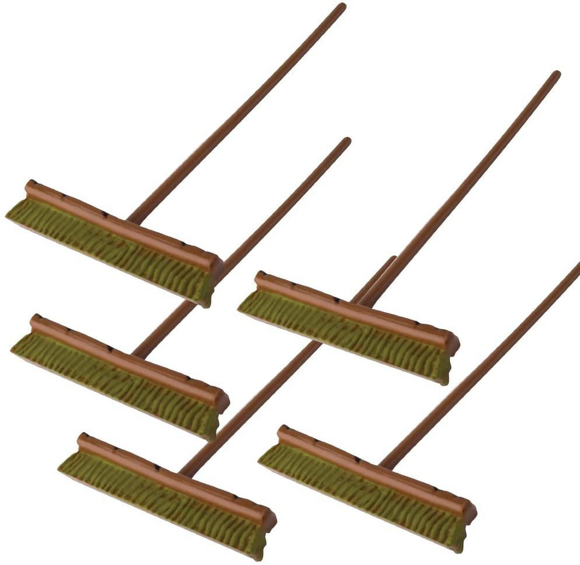 Set of 5 Push Brooms for WWE Wrestling Action Figures