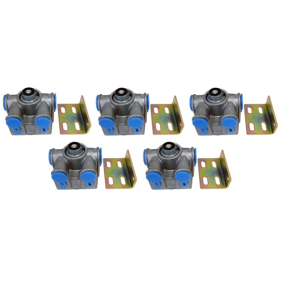 Set of 5 R-12 Brake Relay Valve (Replaces Bendix 103009)