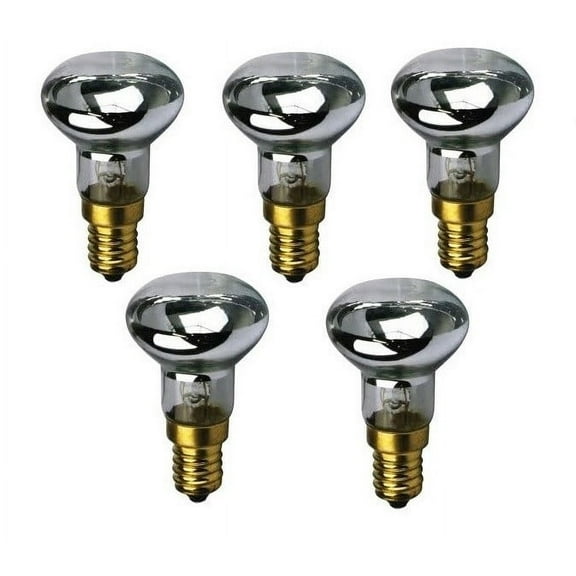 Set of 5, R39 E17 Replacement Light Bulb Motion Lamp 30W Reflector Type