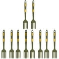 thumbnail image 1 of Set of 5 Daily Use Noodle Forks with Comfortable Grip Silverware for Everyday Dining, 1 of 8