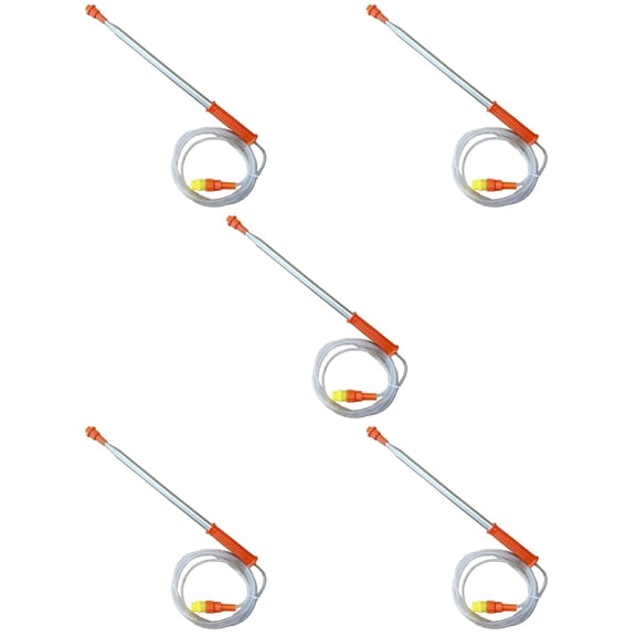 Set of 5 Sprayer Electric Extension Telescopic Pole Accessories Gardening