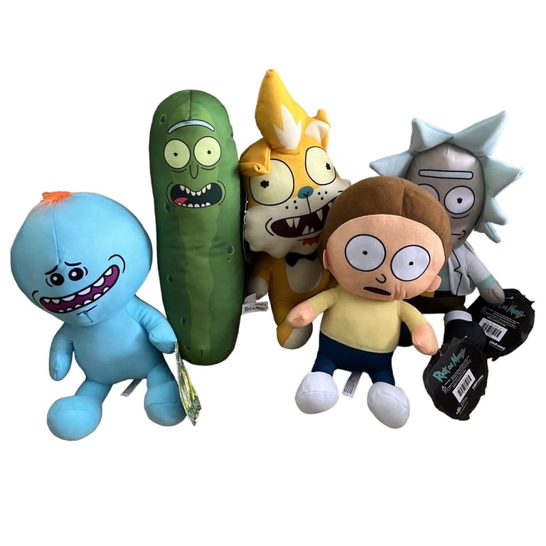 Set of 5 Toys Rick and Morty Plush 7-9 inch Adult Swim - Walmart.com
