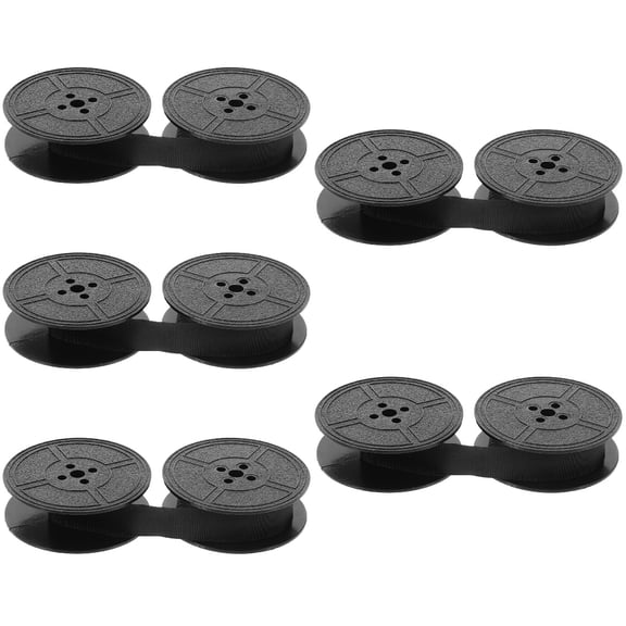 Set of 5 Typewriter Ribbon Ink Royal Old Typewriters High-quality Key Black