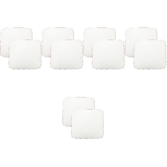 Set of 5 Washable Cleaning Cloth Foldable Goblet Polishing Microfiber Dish Cloths Towels