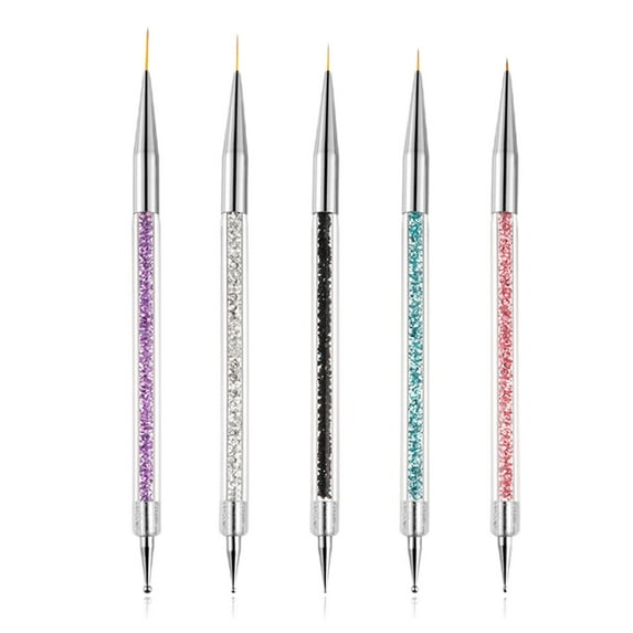 Set of 5 nail tools, Different sizes, Multicolor