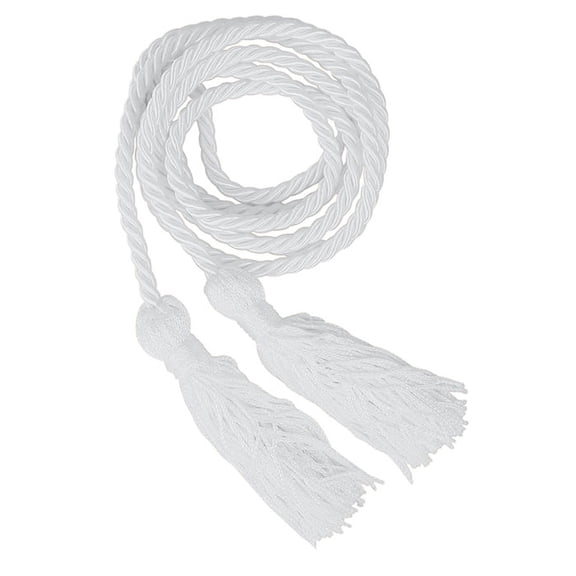 Set of 50 Honor Cords - White